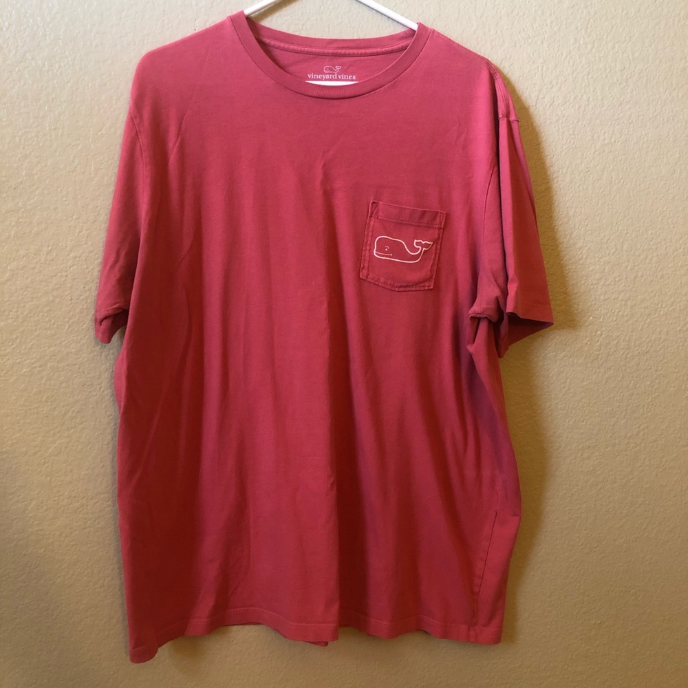 Vineyard Vines Whale Pocket T-Shirt Size Large